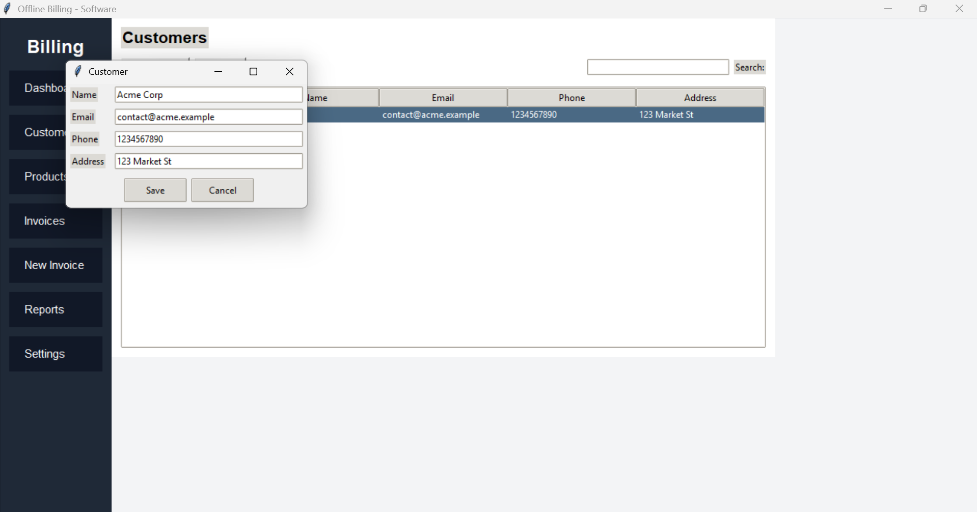 Customers(Add ,Update)